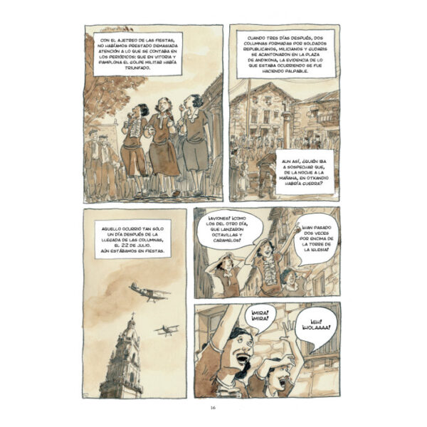 Una de las páginas interiores de Asylum